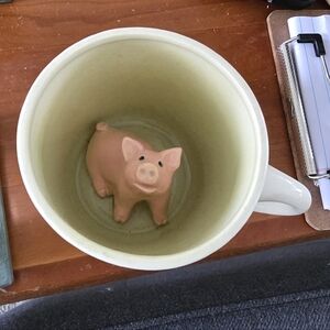 Spademan Pottery Animug, Surprise Mug